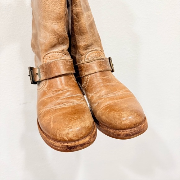 Vintage Y2K Frye Veronica Slouch Boots Coastal Cowgirl Distressed Western Size 6 - Picture 6 of 13